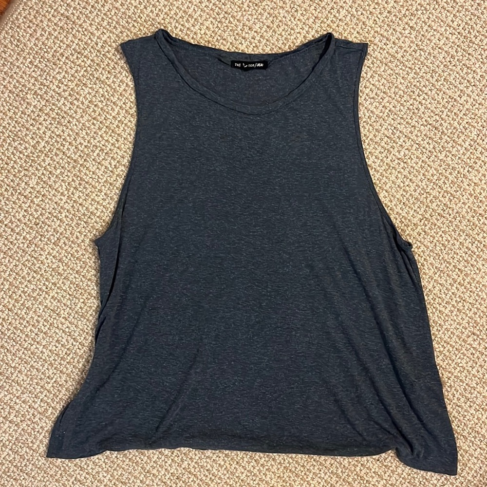 Rag & Bone/Jean Heathered Blue/Grey Tank